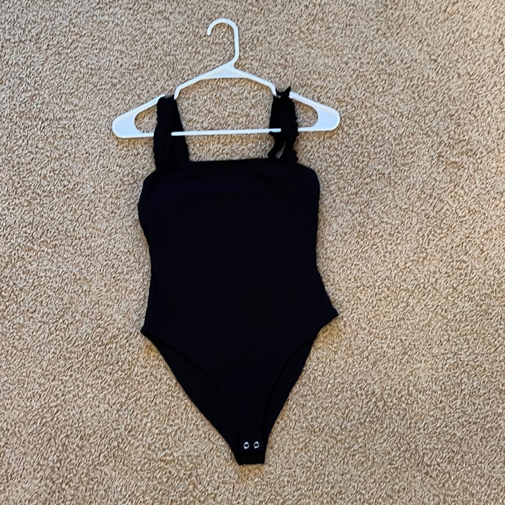 Black Forever21 Body Suit, Medium